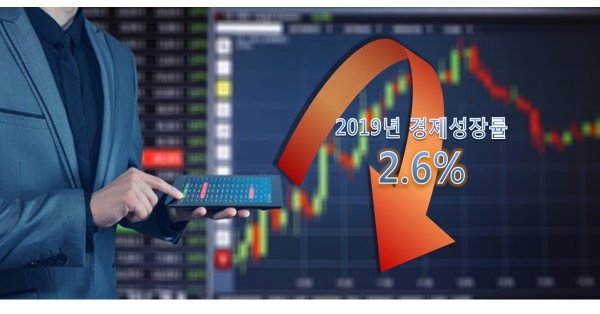 한국금융감독원이 2019년 한국 경제성장률을 2.6%로 전망했다.