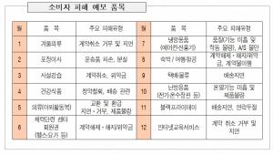 서울시, 빅데이터 57만 건 분석해 월별 소비자 피해예보품목 발표