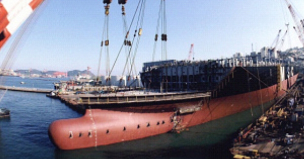 한진중공업이 선박 제조 관련 하도급 거래에서 계약 서면 늦장발급으로 인한 시정명령을 받았다.(사진은 기사와 무관함)