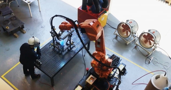내년부터 현대건설 건설현장에 다간절 산업용 로봇이 투입된다. (사진제공=현대건설)