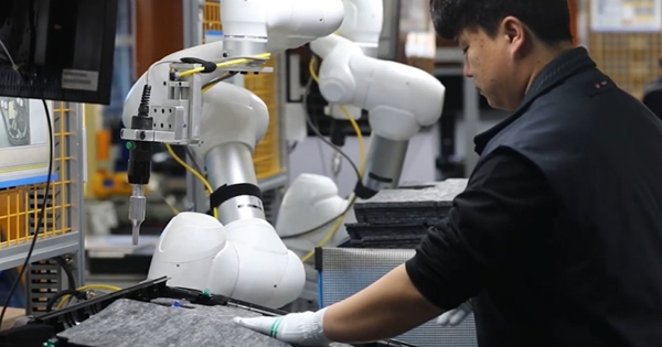 두산로보틱스가 스마트팩토리 구축을 위한 협동로봇 6종을 신규 발표했다.(사진제공=두산로보틱스)